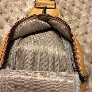 Tan Leather Men's Bag